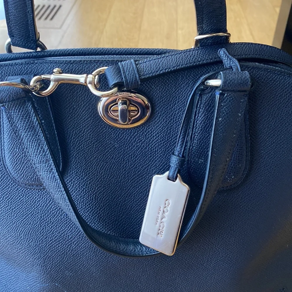 Coach Prince Street Satchel 2-way Leather shoulder/handbag. - Picture 2 of 16